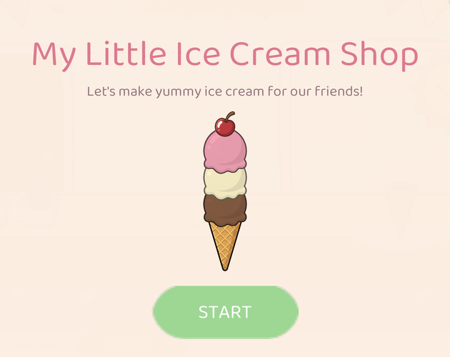 My Little Ice Cream Shop